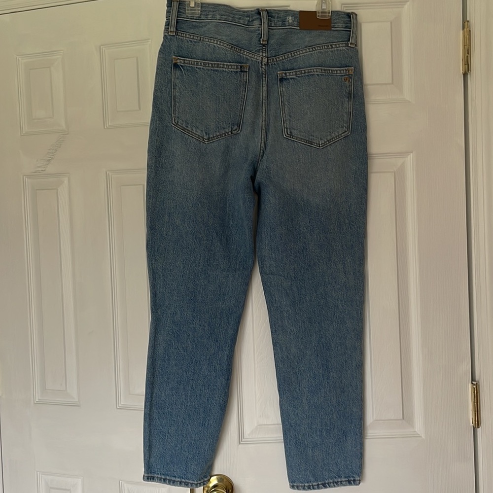 Madewell mom jeans Size 27 medium wash - Picture 8 of 9